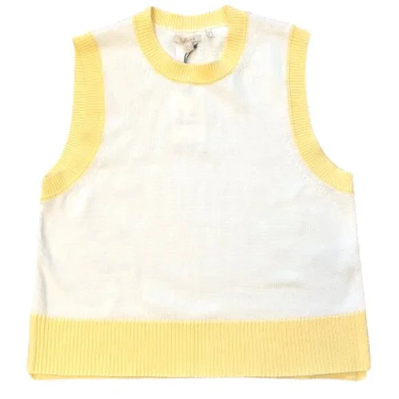 NEW Anthropology Barbour Knit Vest, Jumper Sweater, Sz US 8 - Picture 5 of 15